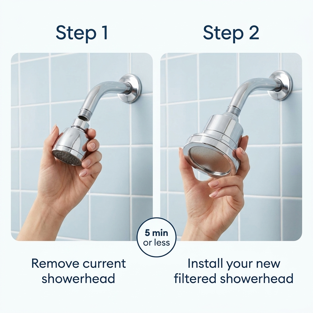 The Nora Filtered Showerhead